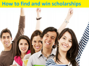 how to find and win scholarships